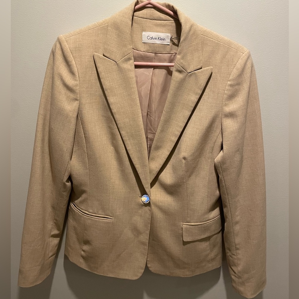 Calvin Klein size 10 Blazer
